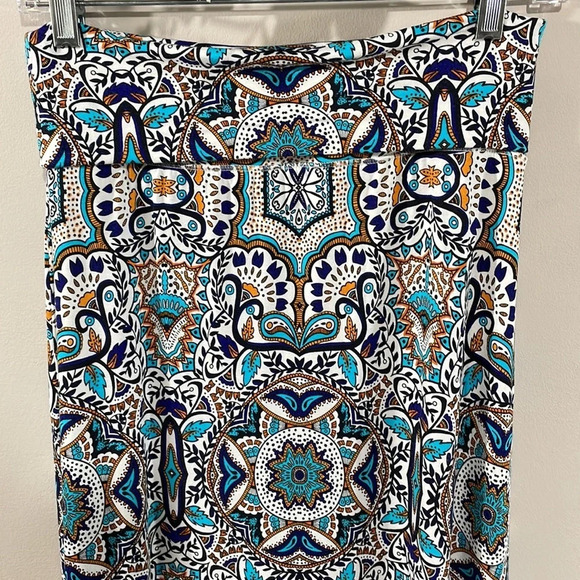 Artisan NY Maxi Skirt Boho Print Pull On S - Picture 2 of 13